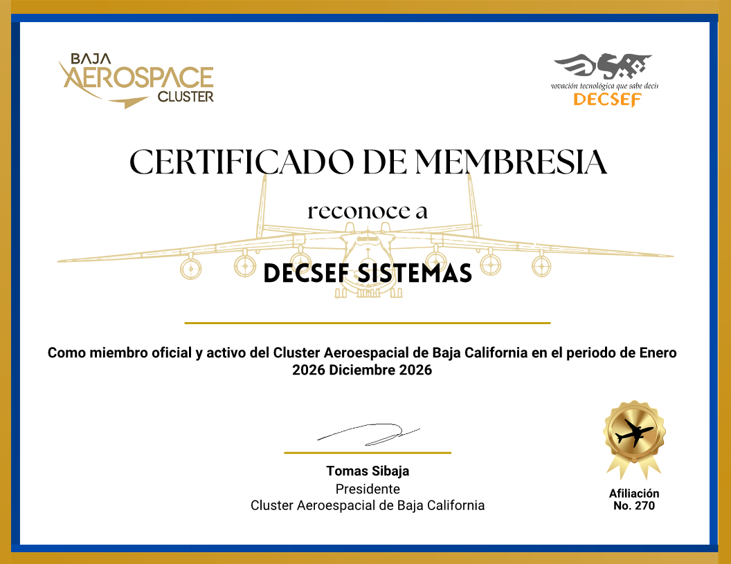 Reconocimiento DECSEF 5