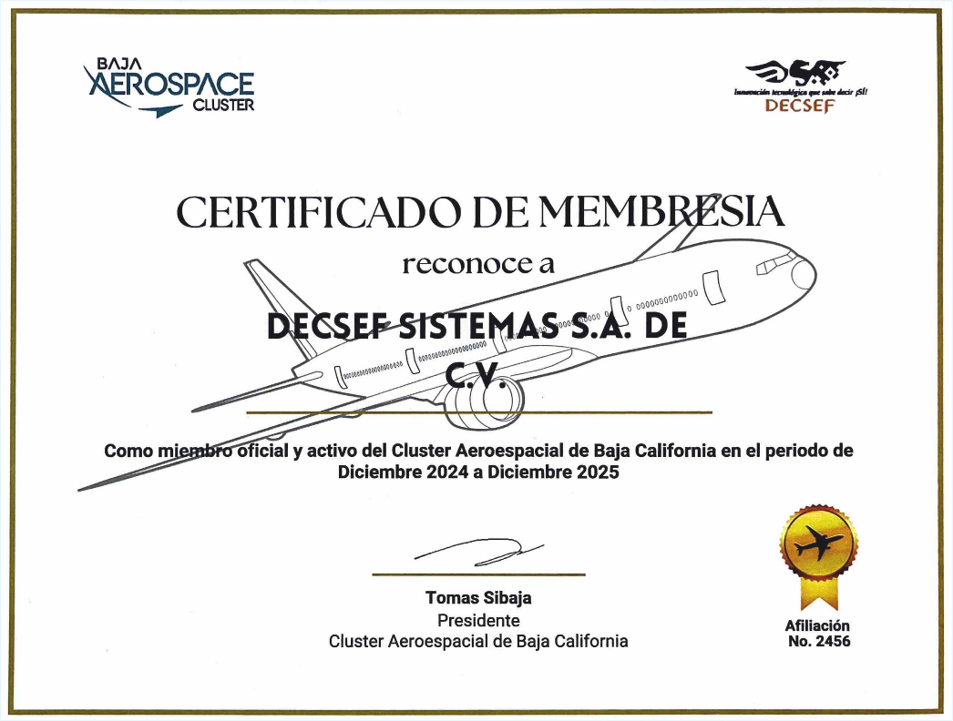 Reconocimiento DECSEF 10